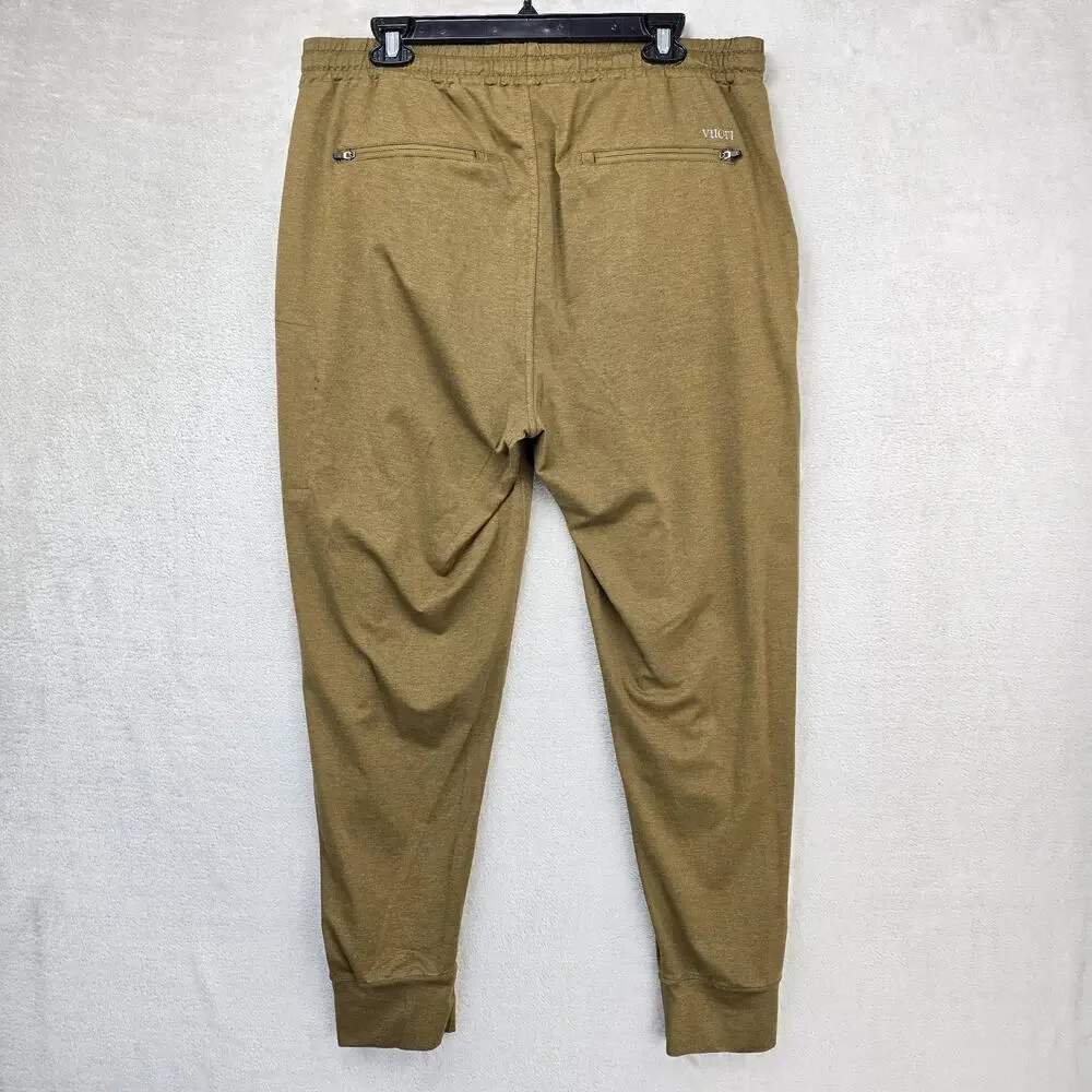 Vuori Sunday Performance Jogger Mens XL Brown Athleisure Gym Stretch V416 *FLAWS - Picture 8 of 15